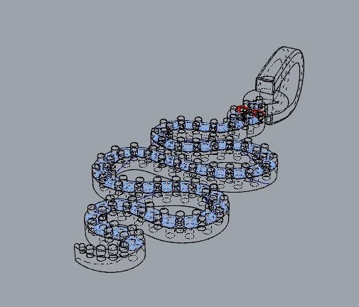 Combo Set Of Three Pendants Digital Cad Files with Stl format 3D print model_5