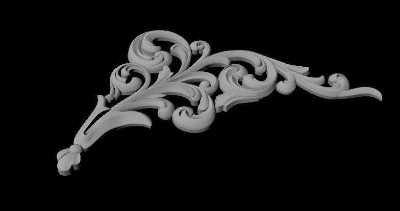 dekor ornament 3D model_1