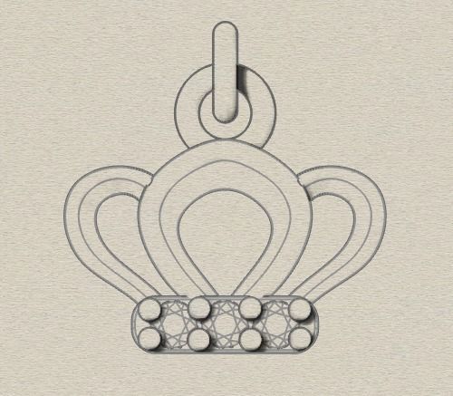 Combo Set Of Two Pendants Digital Cad Files 3D print model 3D print model_13