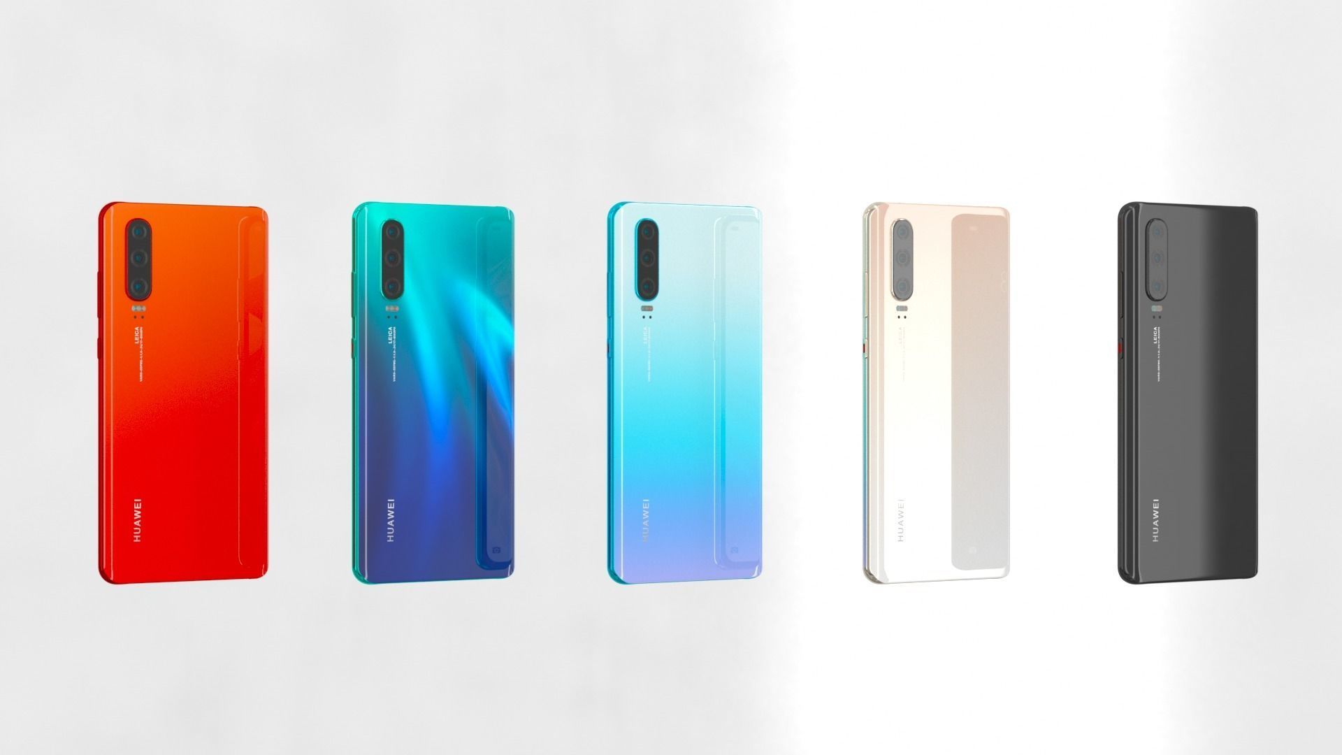 HUAWEI P30 cell phone 3D model_11