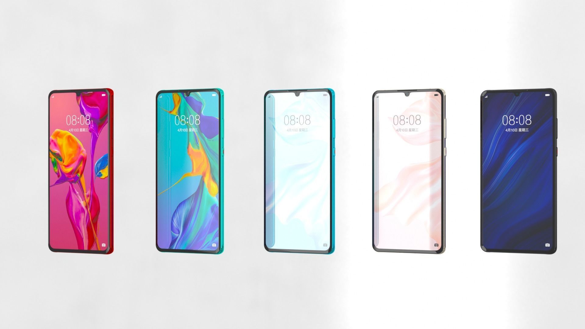 HUAWEI P30 cell phone 3D model_23