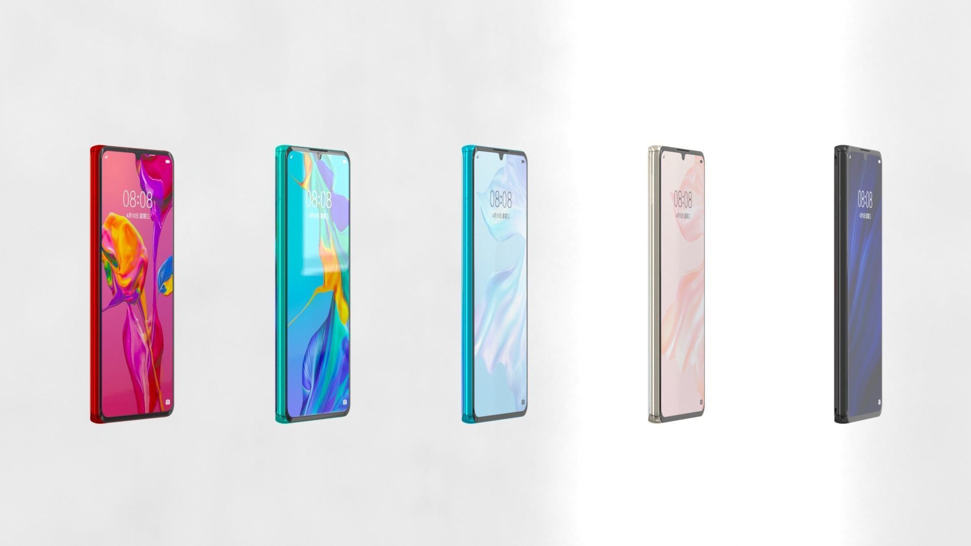 HUAWEI P30 cell phone 3D model_30