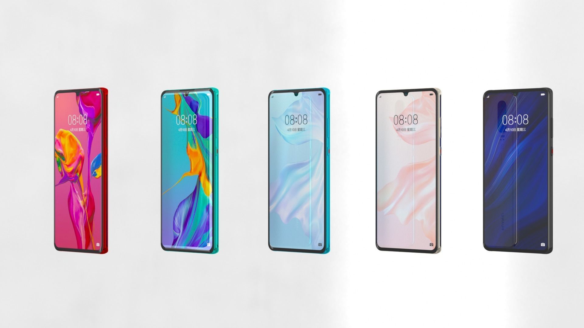 HUAWEI P30 cell phone 3D model_22