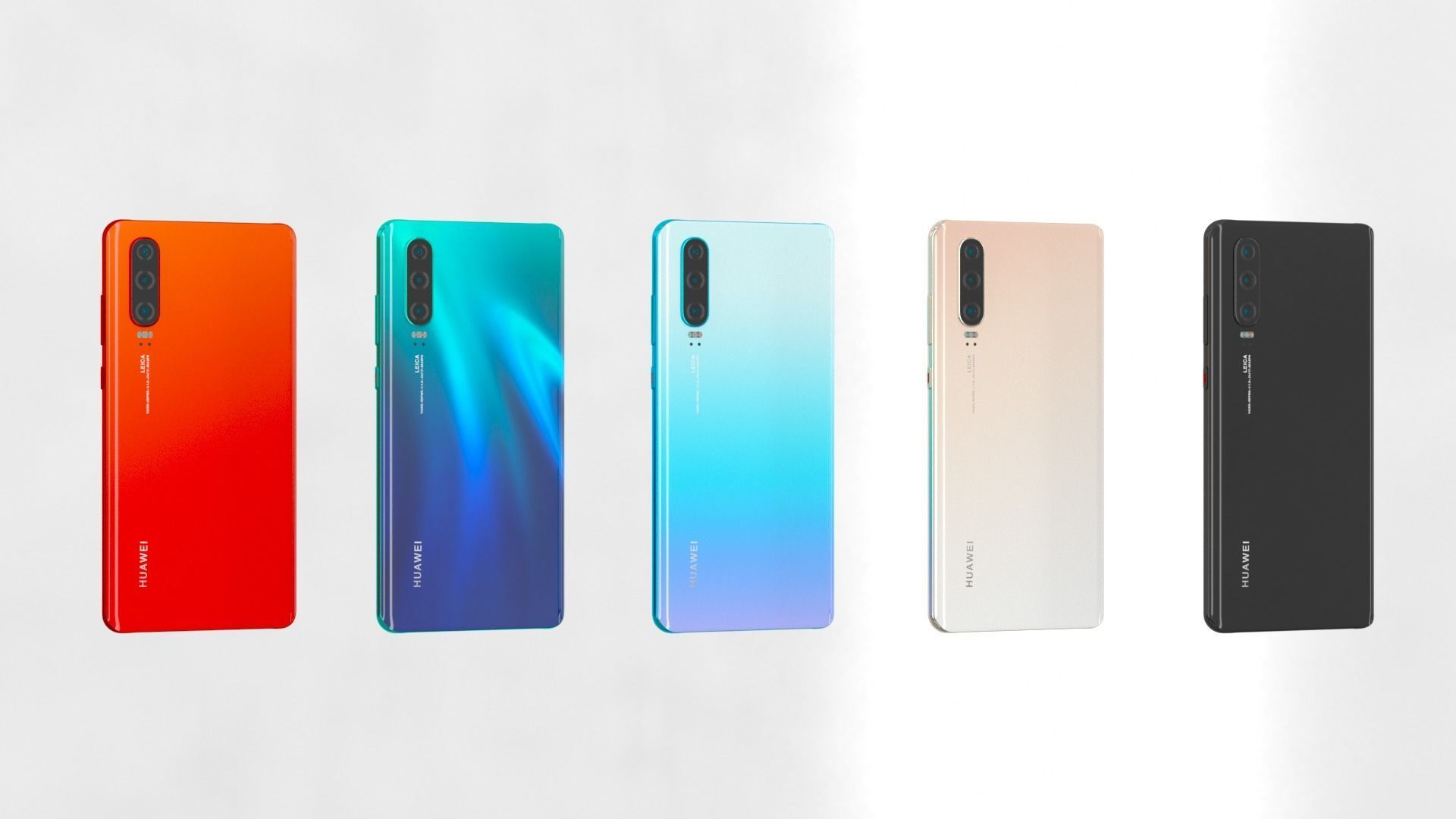HUAWEI P30 cell phone 3D model_8