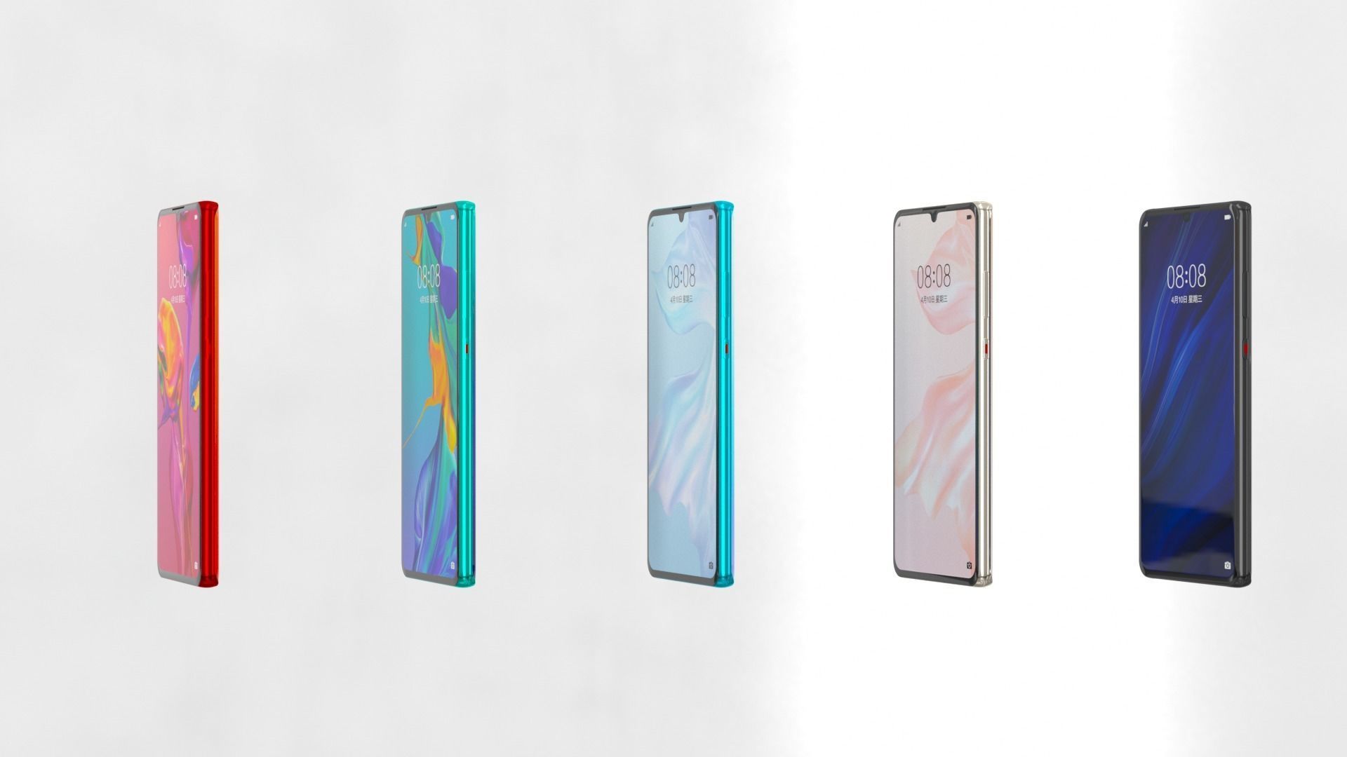 HUAWEI P30 cell phone 3D model_20