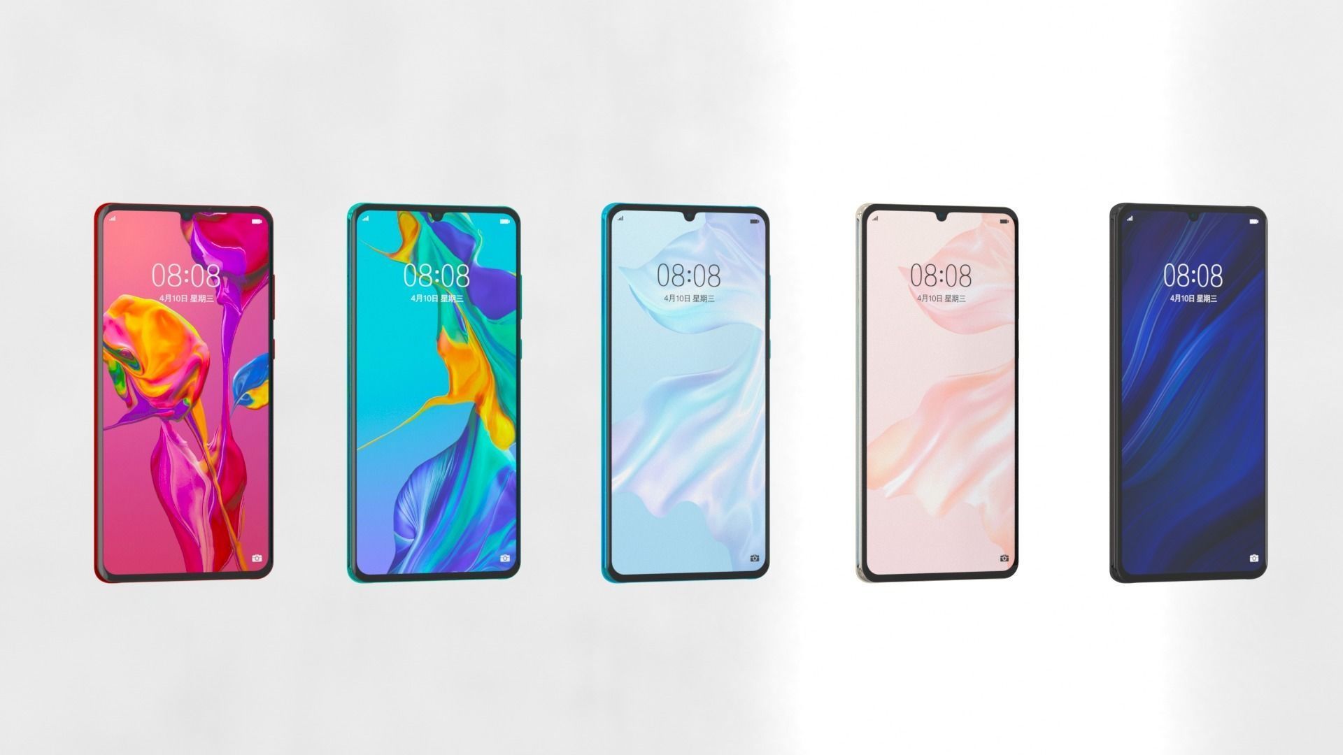 HUAWEI P30 cell phone 3D model_27