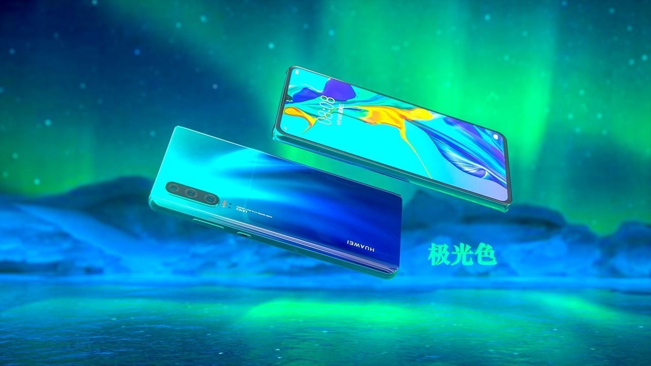 HUAWEI P30 cell phone 3D model_5