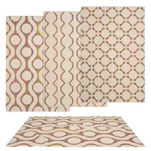 Rugs No 347 Low-poly 3D model