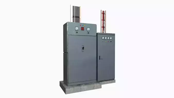 Electrical box 3D model