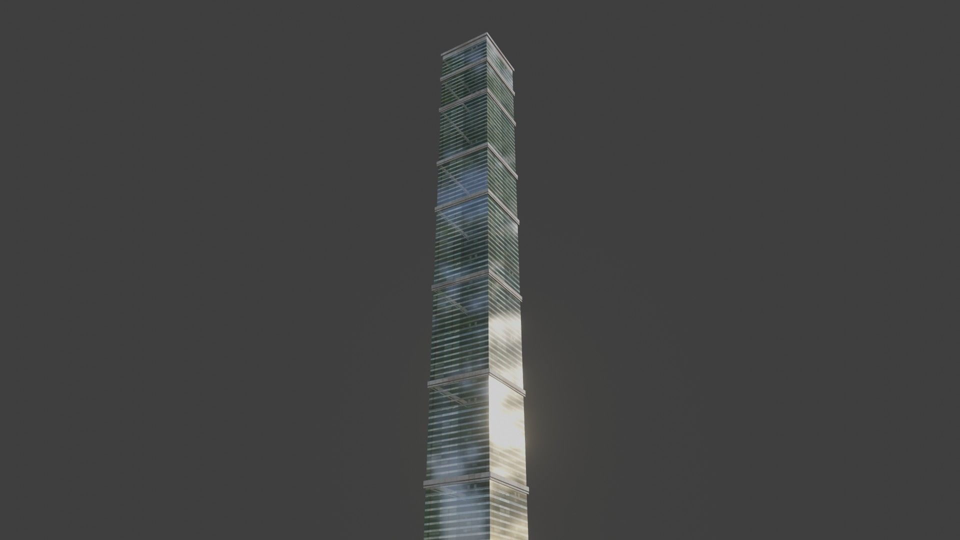 blender city buidings package Low-poly 3D model_3