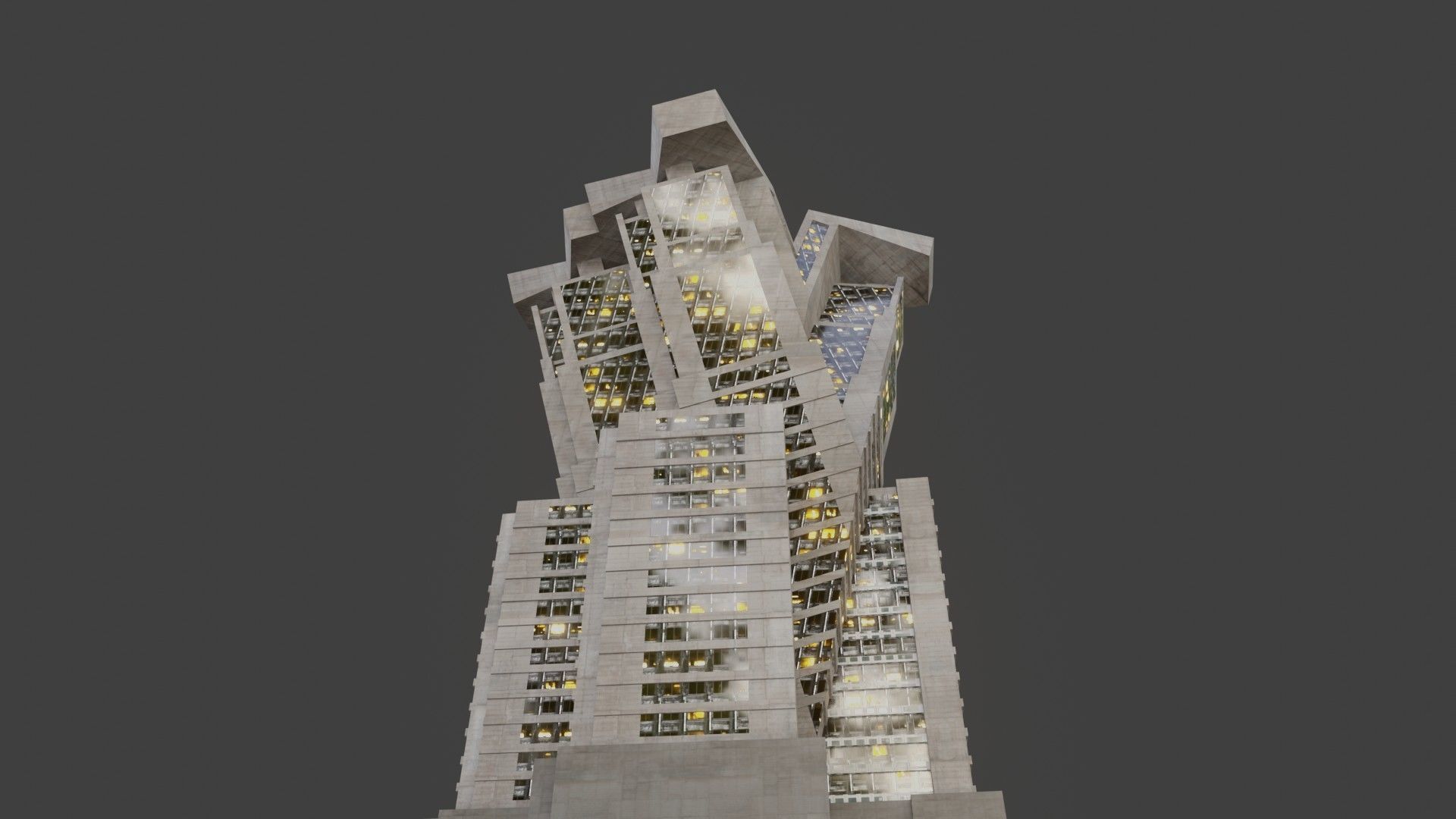 blender city buidings package Low-poly 3D model_10