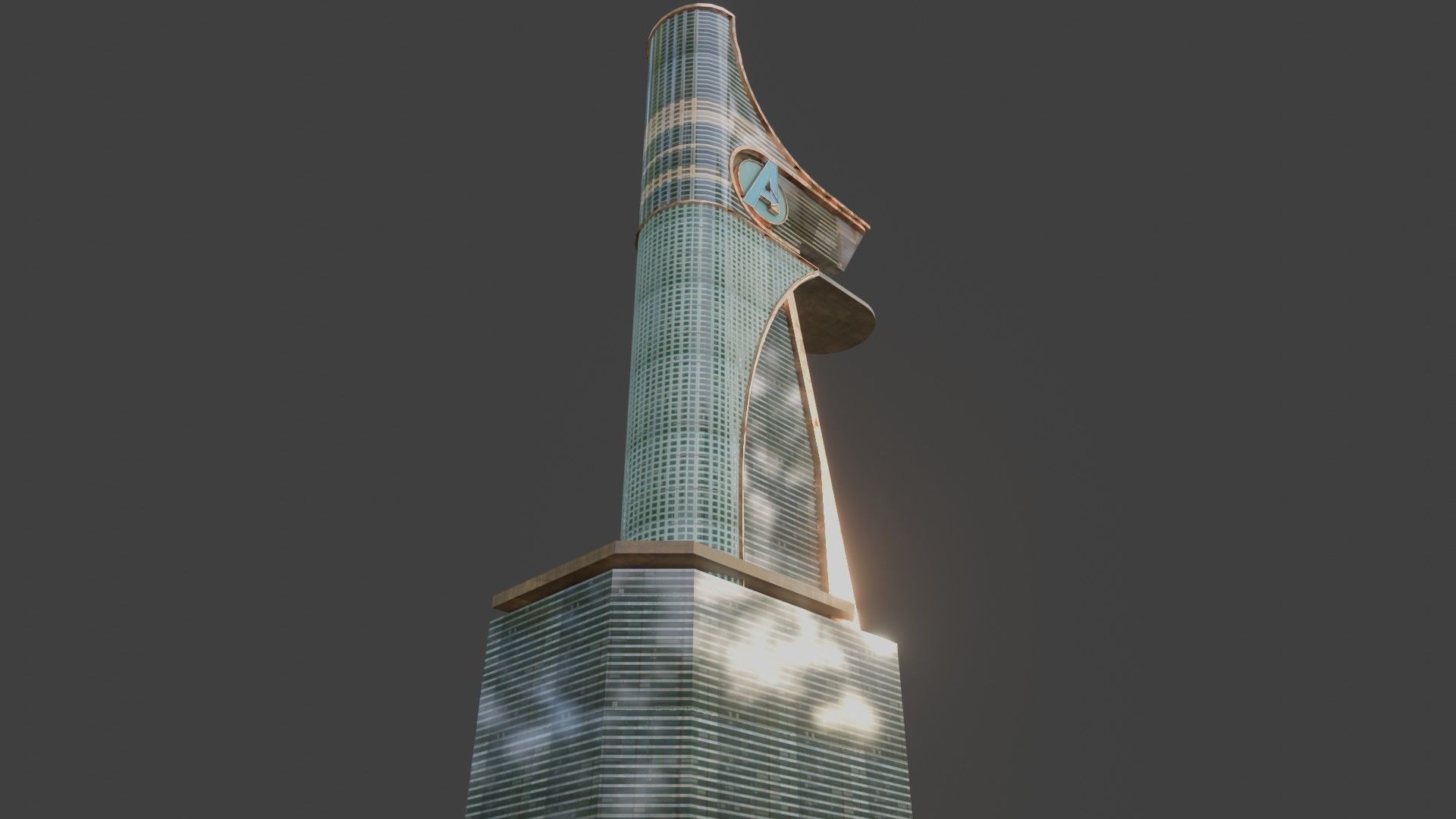blender city buidings package Low-poly 3D model_9