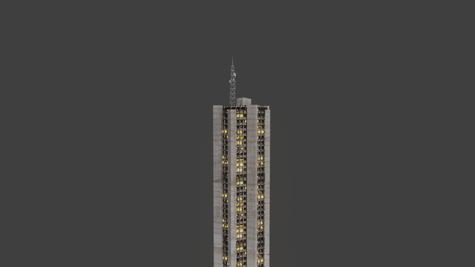 blender city buidings package Low-poly 3D model_6