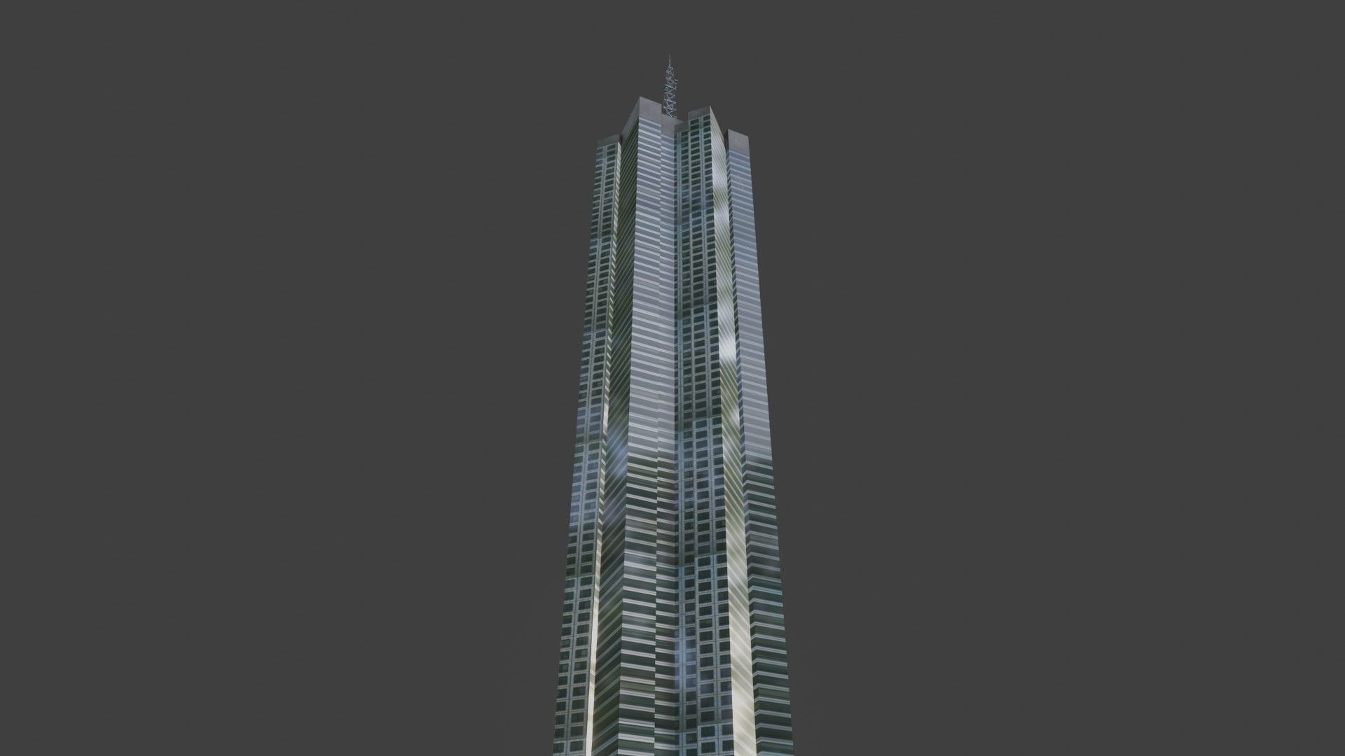 blender city buidings package Low-poly 3D model_7