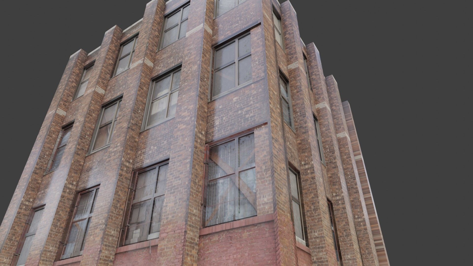 blender city buidings package Low-poly 3D model_11