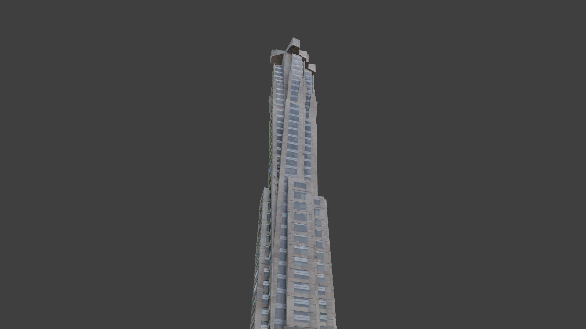blender city buidings package Low-poly 3D model_12