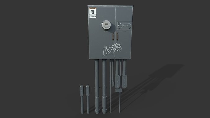 Electrical Box 3D model