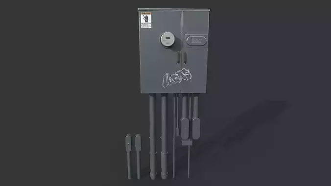 Electrical Box 3D model