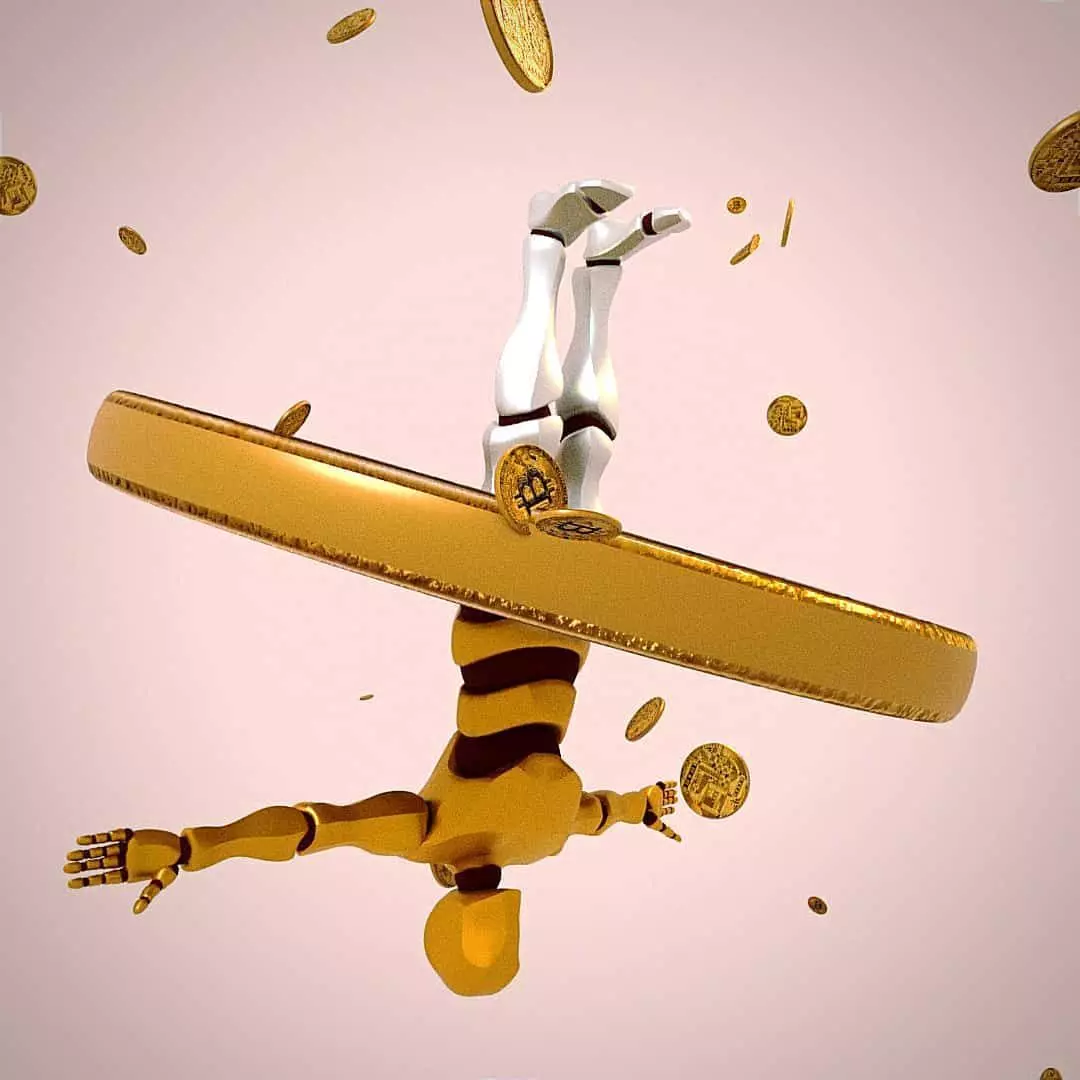 bitcoin 3d blender Free 3D model