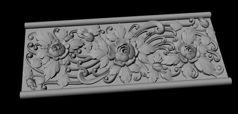 dekor ornament 3D model_1