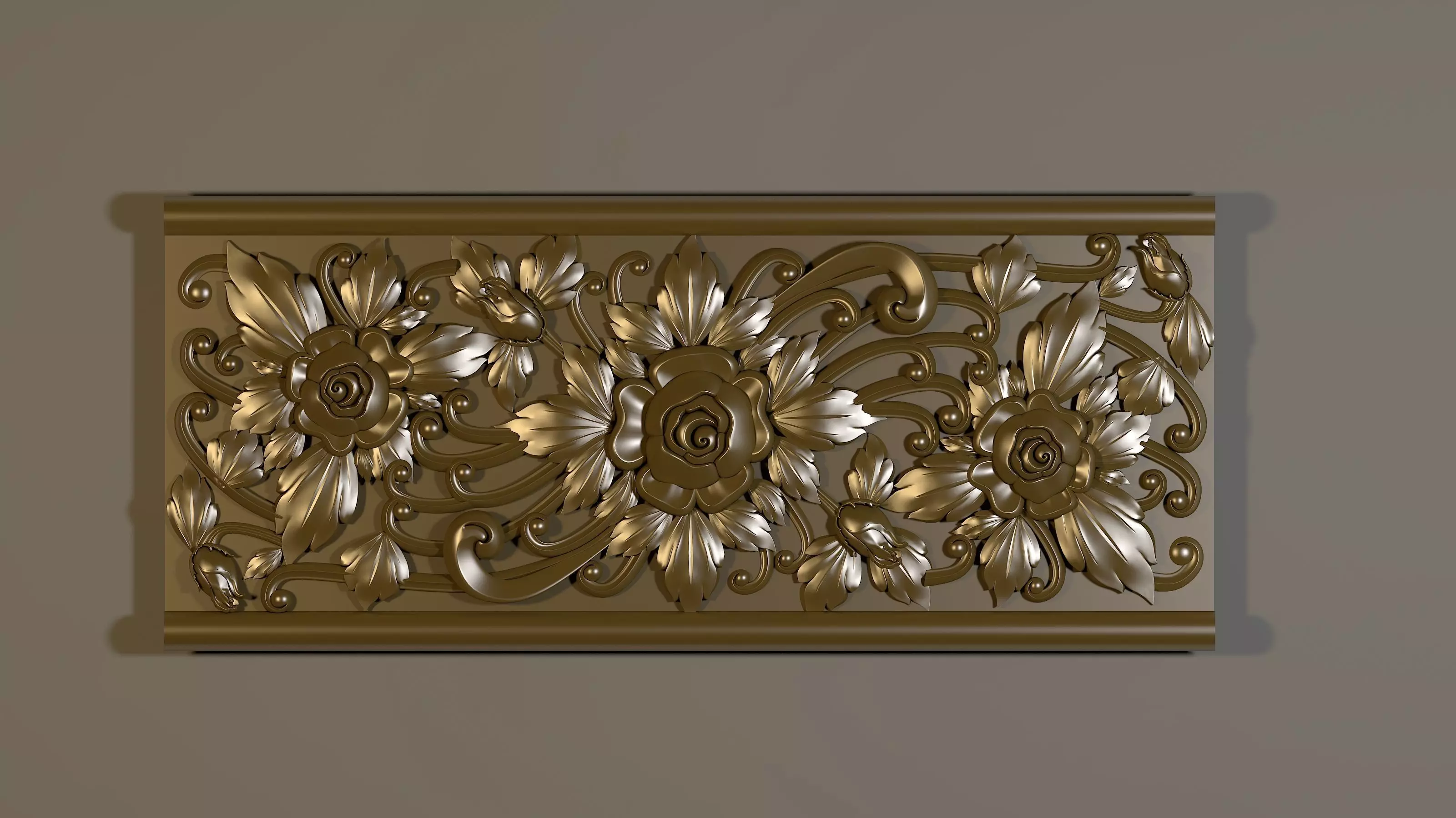 dekor ornament 3D model_0