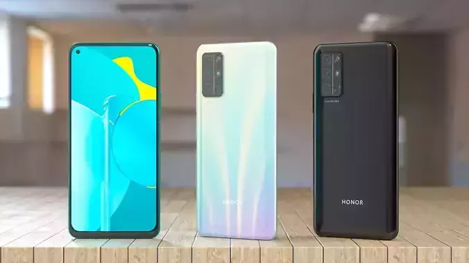 HUAWEI honor 30S cell phone 3D model