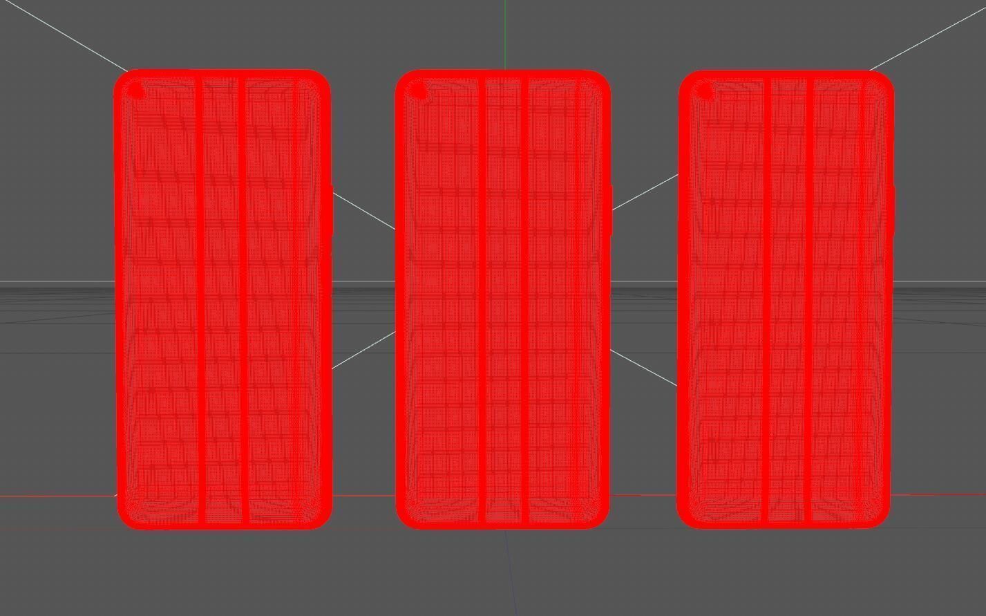 HUAWEI honor 30S cell phone 3D model_3