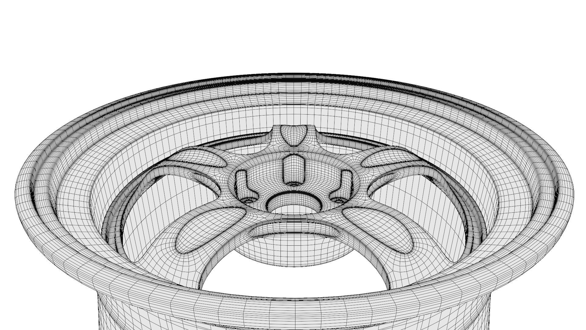 Volk Racing 21C 3D model_9