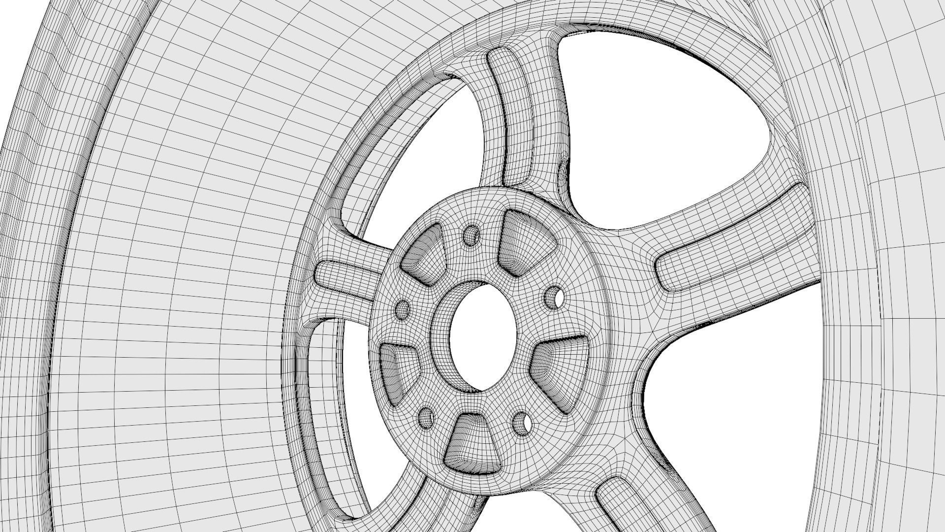 Volk Racing 21C 3D model_10