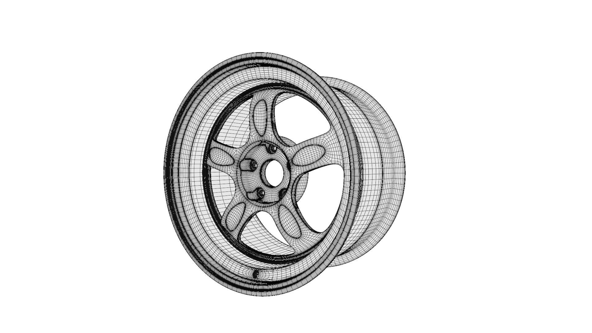 Volk Racing 21C 3D model_6