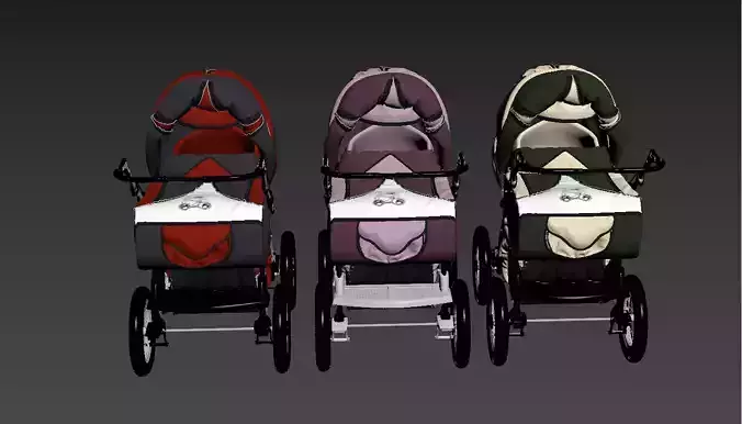 BabyCar three baby strollers
