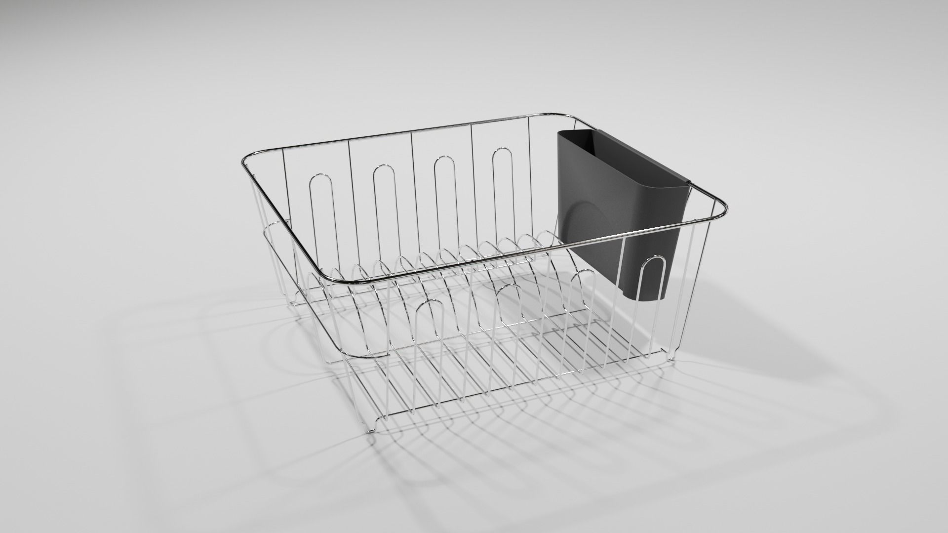 Dish Rack 3D model_1