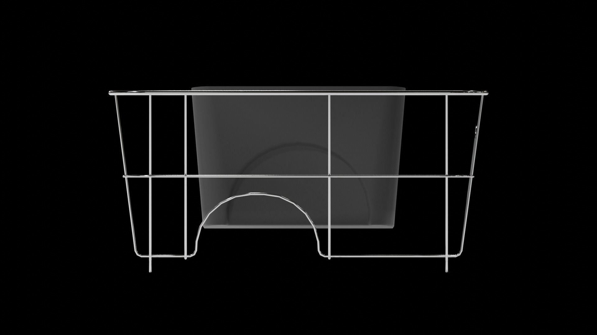 Dish Rack 3D model_7