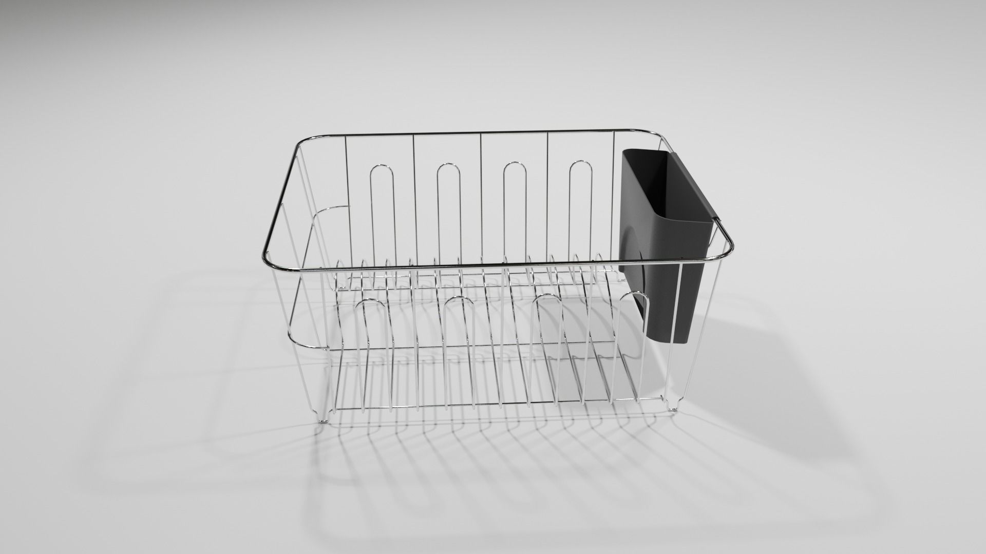 Dish Rack 3D model_2