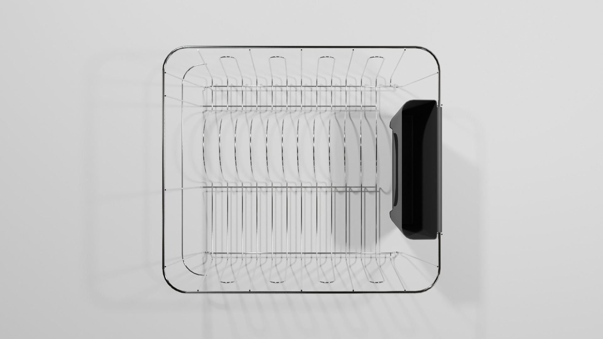 Dish Rack 3D model_5