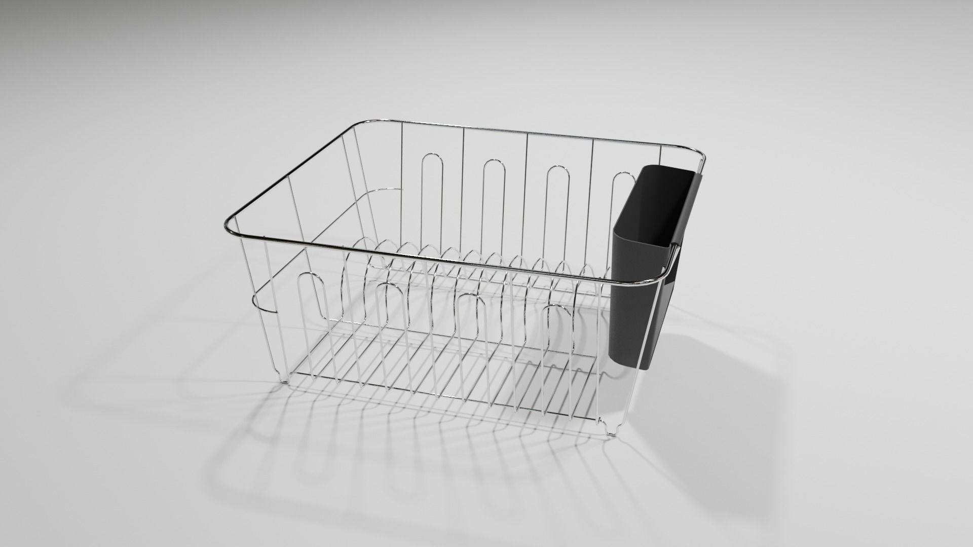 Dish Rack 3D model_3