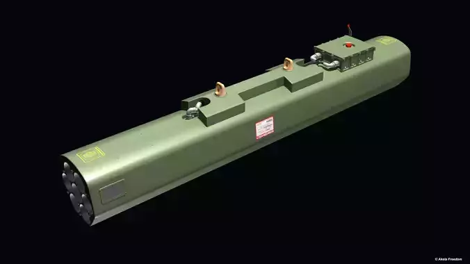 FZ233 Rocket Launcher 3D model