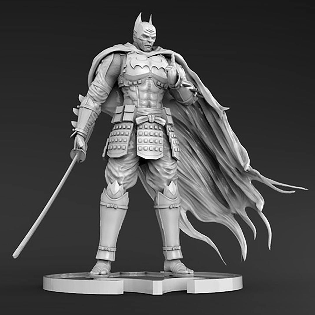 Batman Ninja Statue 3D Model Ready to Print for 3D Printing 3D print model_2