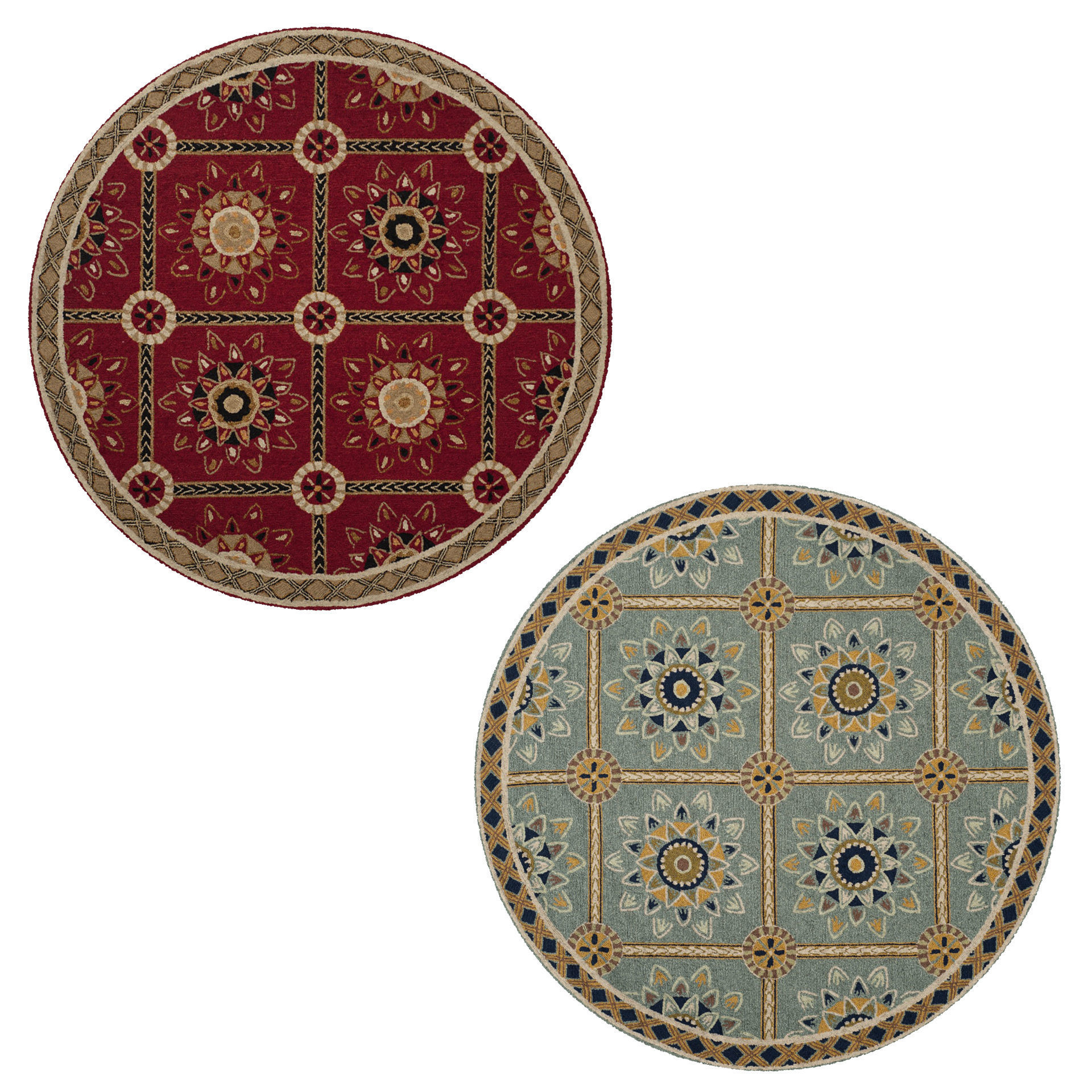 Rugs No 349 Low-poly 3D model_5