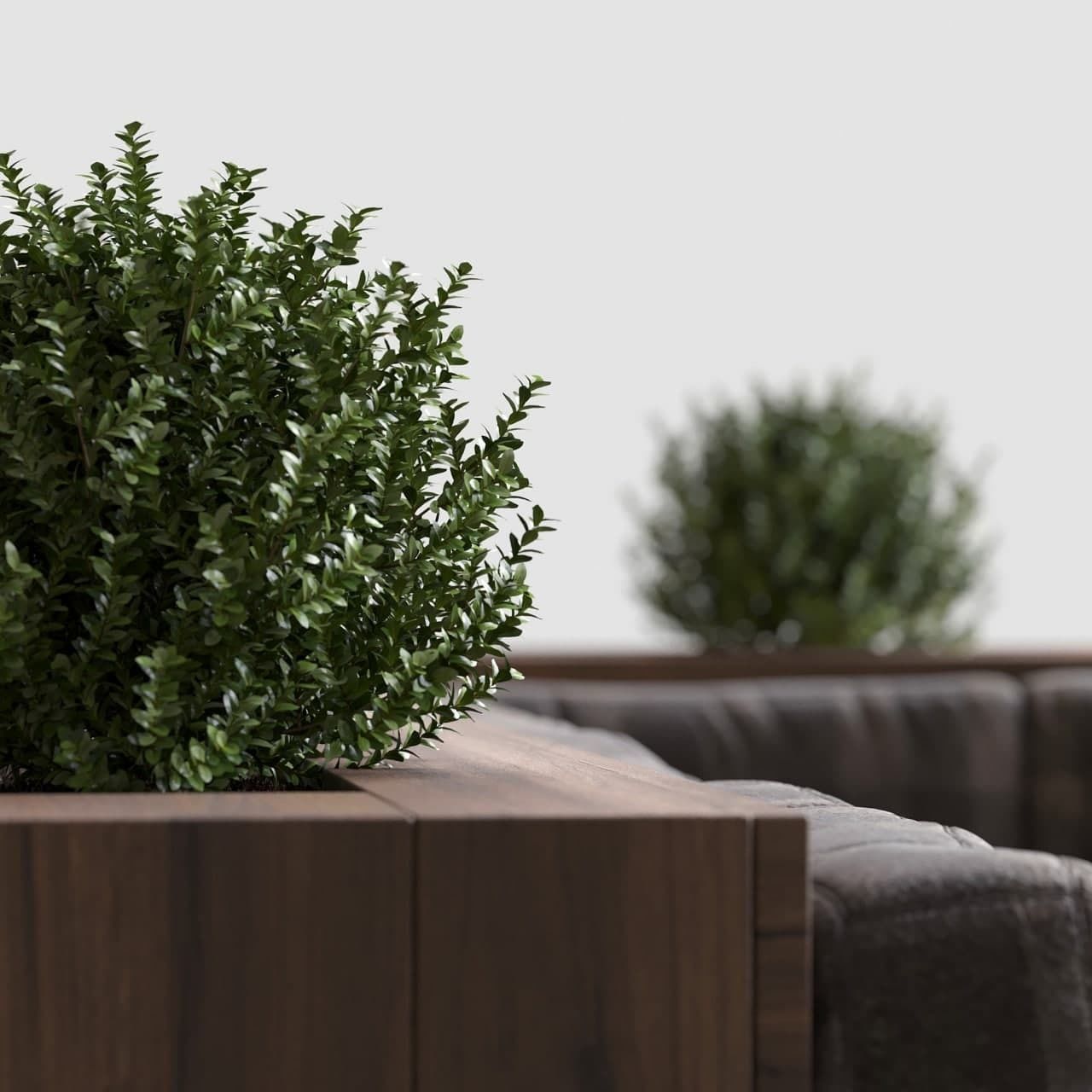 terrace design  3D model_3