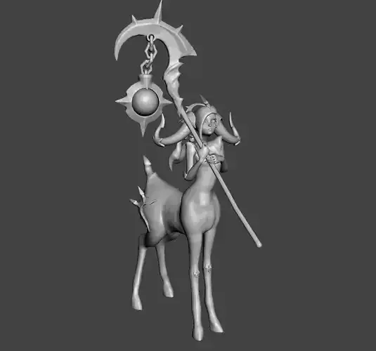 Nightbringer Lillia 3D Model 3D print model