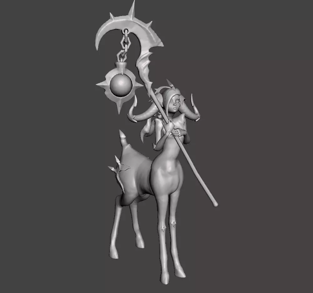 Nightbringer Lillia 3D Model 3D print model_0