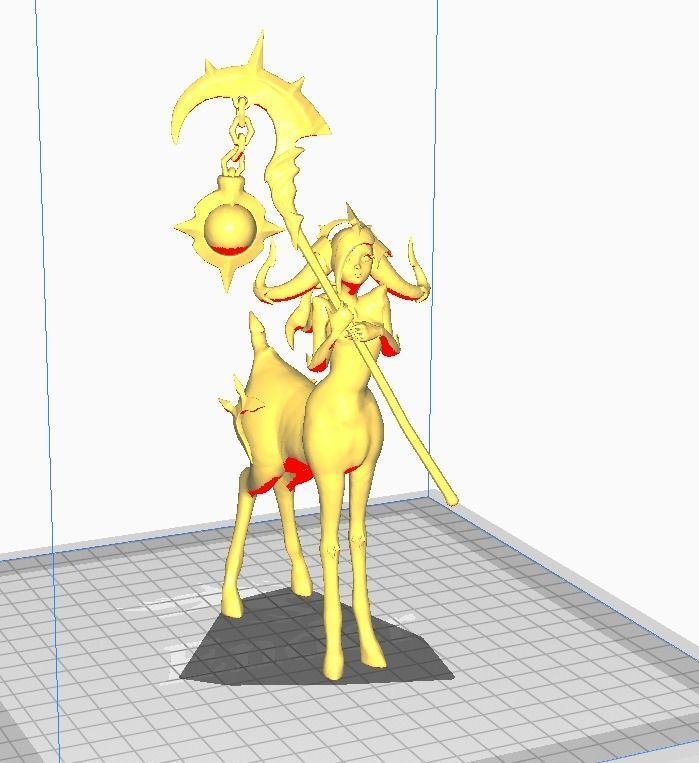 Nightbringer Lillia 3D Model 3D print model_2