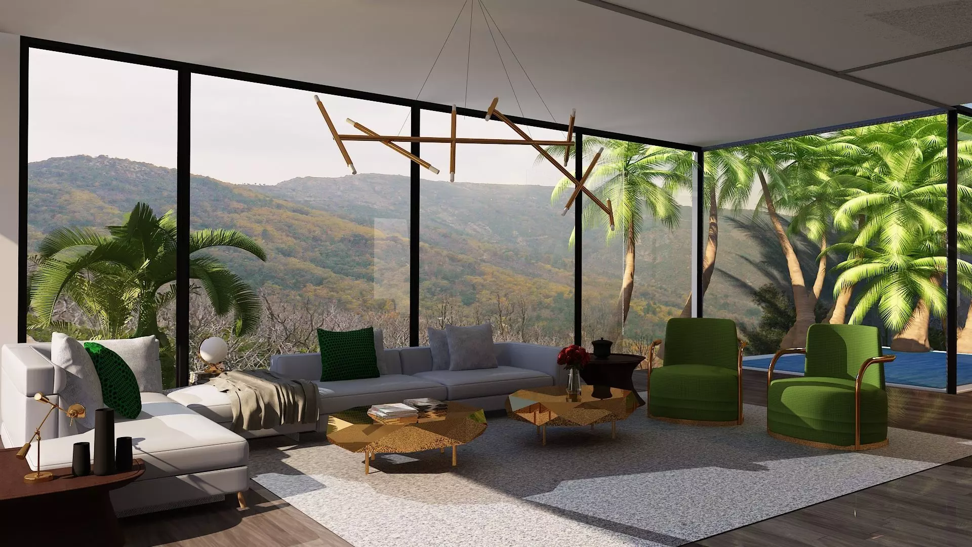 LIVING ROOM  3D model_0