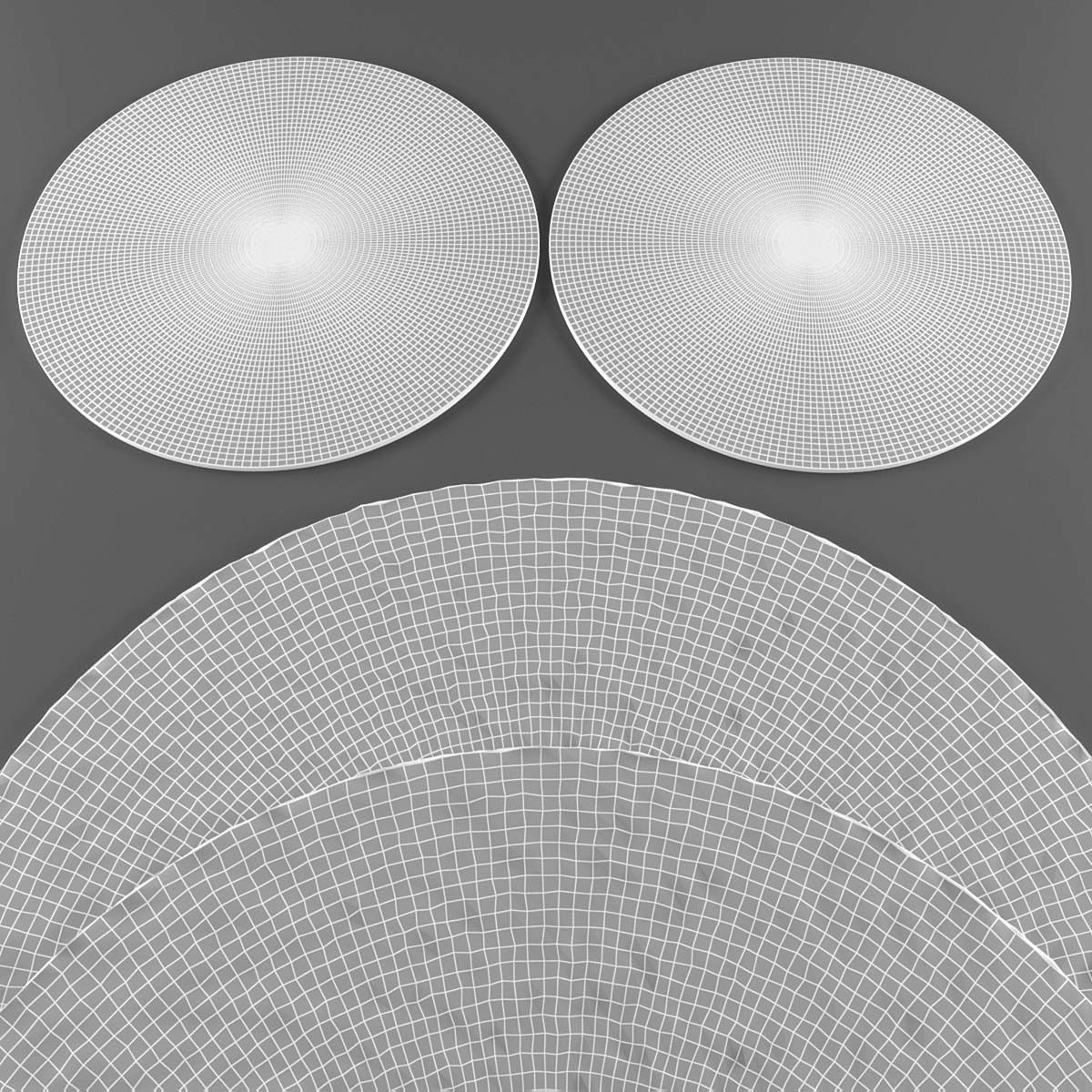 Rugs collection 349 Low-poly 3D model_3