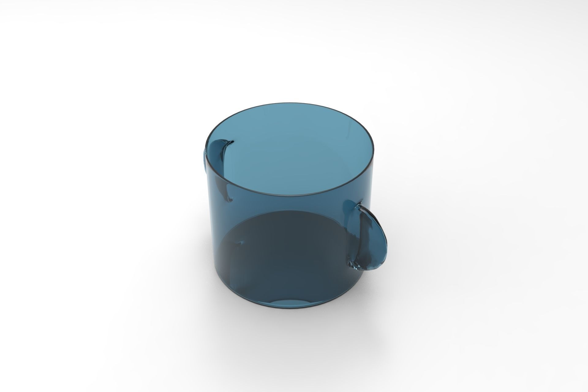 Fire Vase Low-poly 3D model_1