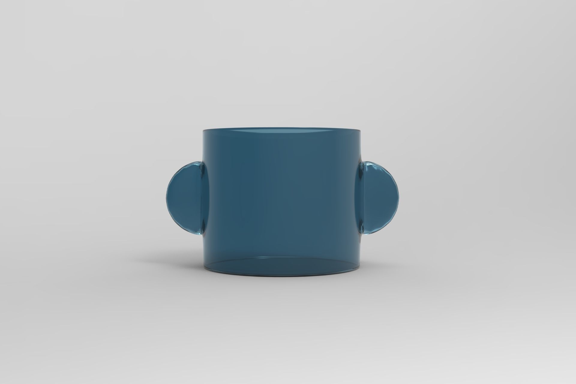 Fire Vase Low-poly 3D model_3