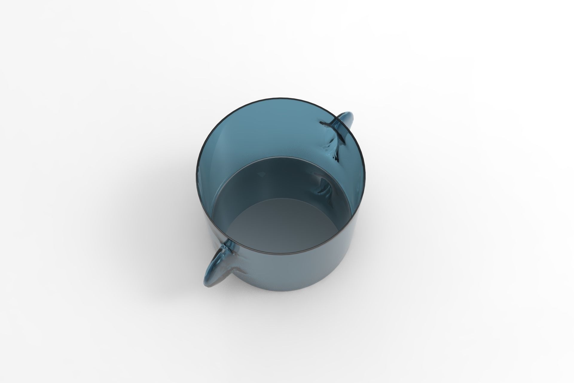 Fire Vase Low-poly 3D model_2