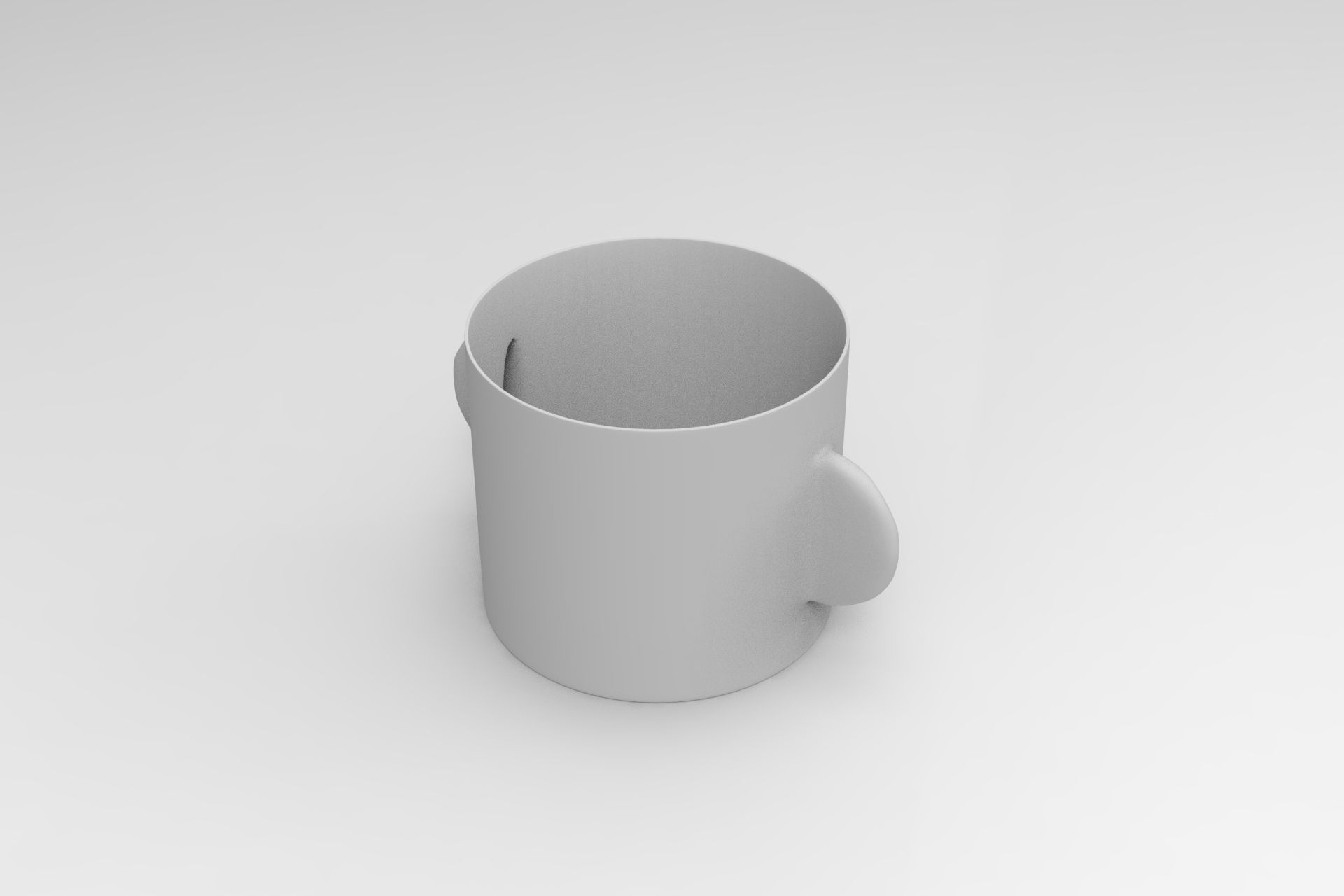 Fire Vase Low-poly 3D model_7