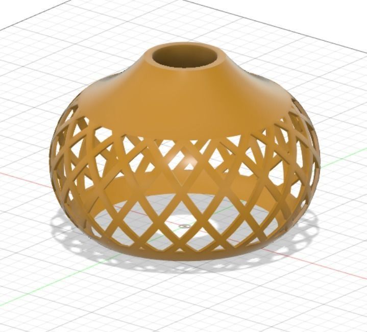 chandelier lamp with pattern Free 3D print model_4